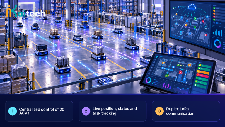 Fleet Management System for a Multi-Site AGV Deployment