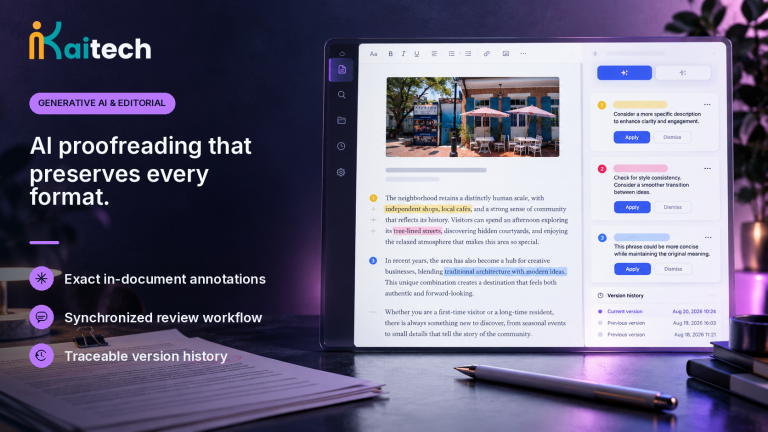 AI-Powered Content Proofreading & Review Platform for Editorial Teams