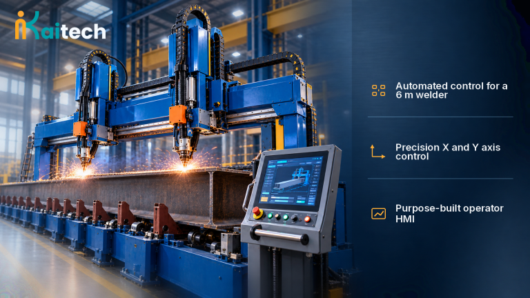 PLC Control & HMI Programming for a Large Automatic Welding Machine