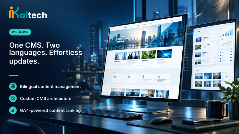 Bilingual Corporate Website Rebuild for a PR & Communications Consultancy